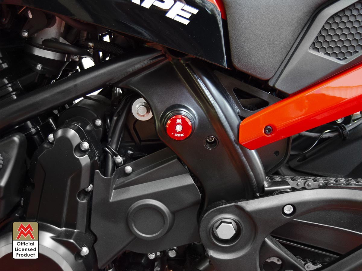 TTMM01 - DBK Moto Morini Seiemezzo SCR / STR / X-Cape 650 (2021+) Frame Caps Kit – Accessories in the Motodeal Motorcycle Aftermarket Accessories and Parts Online Shop