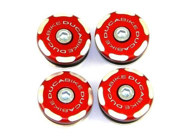TTSC02 - DUCABIKE Ducati Sport 1000 / GT 1000 Frame Plugs (bi-color) – Accessories in the Motodeal Motorcycle Aftermarket Accessories and Parts Online Shop