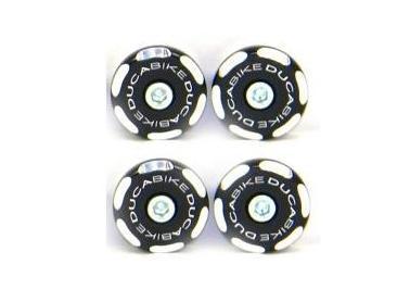 TTDES02 - DUCABIKE Ducati Scrambler Desert Sled Frame Plugs (bi-color) – Accessories in the Motodeal Motorcycle Aftermarket Accessories and Parts Online Shop