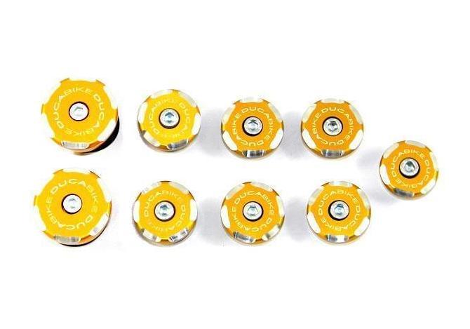 TTSF02 - DUCABIKE Ducati Streetfighter Frame Plugs (bi-color) – Accessories in the Motodeal Motorcycle Aftermarket Accessories and Parts Online Shop