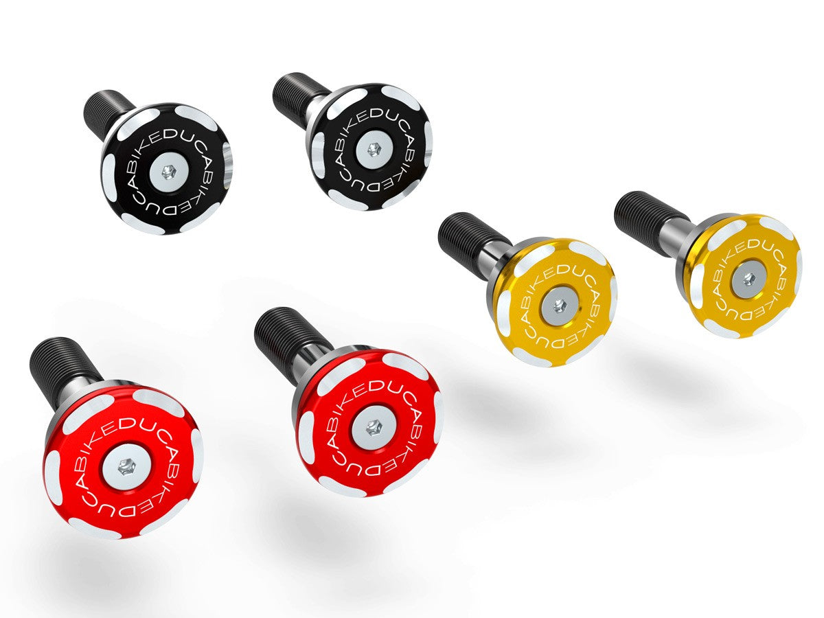 TTV401 - DUCABIKE Ducati Panigale V4 / Streetfighter (18/24) Frame Plugs (bi-color) – Accessories in the Motodeal Motorcycle Aftermarket Accessories and Parts Online Shop