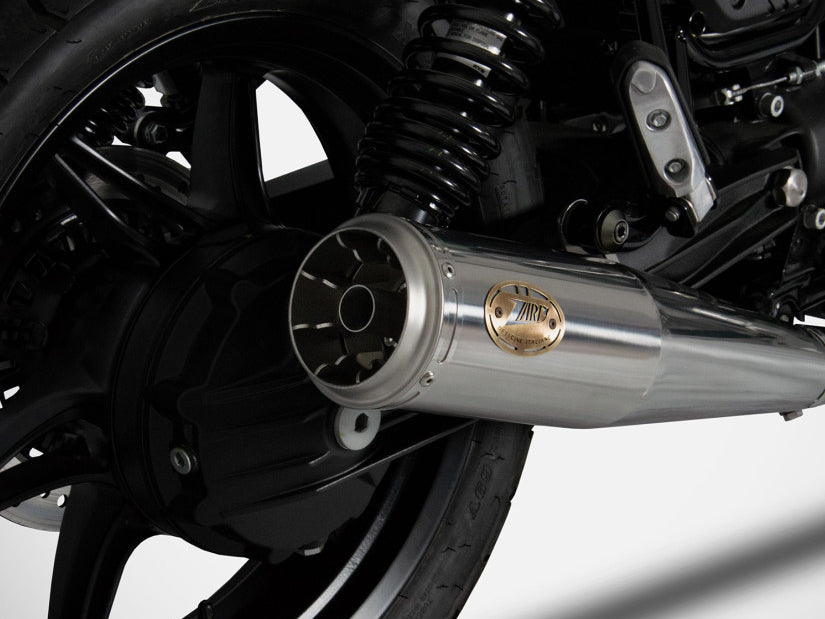 ZARD Moto Guzzi V7 850 (2021+) Double Slip-on Exhaust – Accessories in the 2WheelsHero Motorcycle Aftermarket Accessories and Parts Online Shop