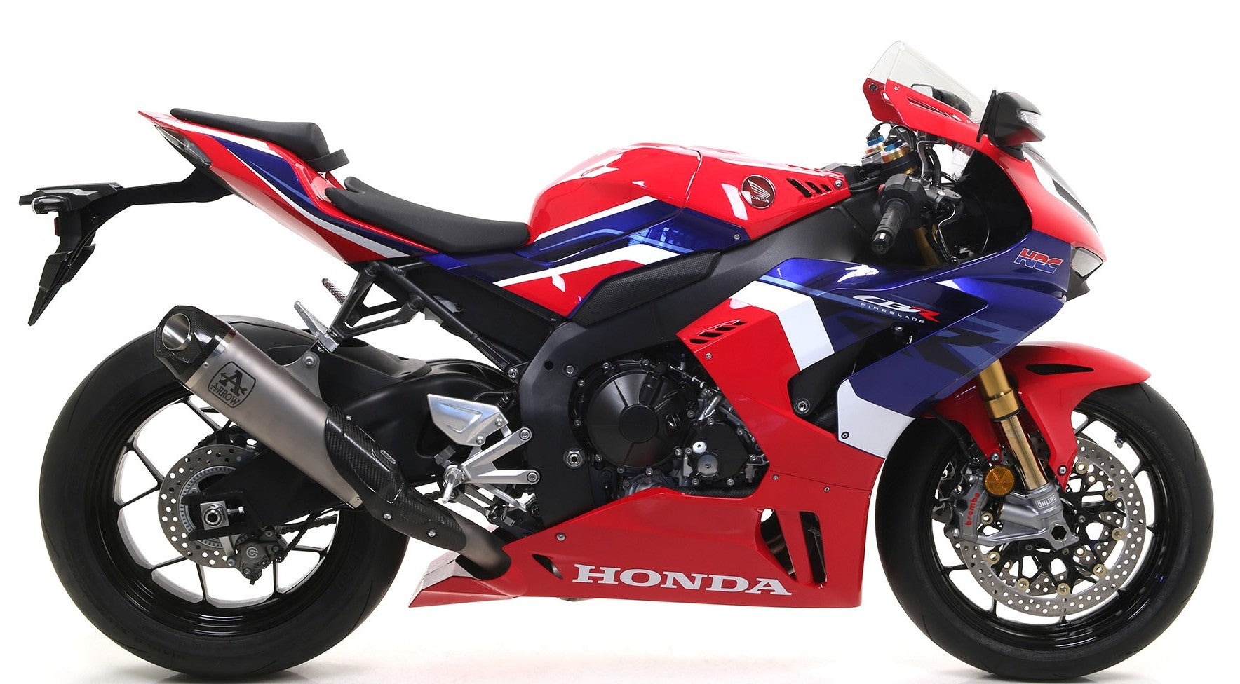 ARROW 71921PK Honda CBR1000RR-R (2020+) Titanium Slip-on Exhaust "Works" – Accessories in the 2WheelsHero Motorcycle Aftermarket Accessories and Parts Online Shop