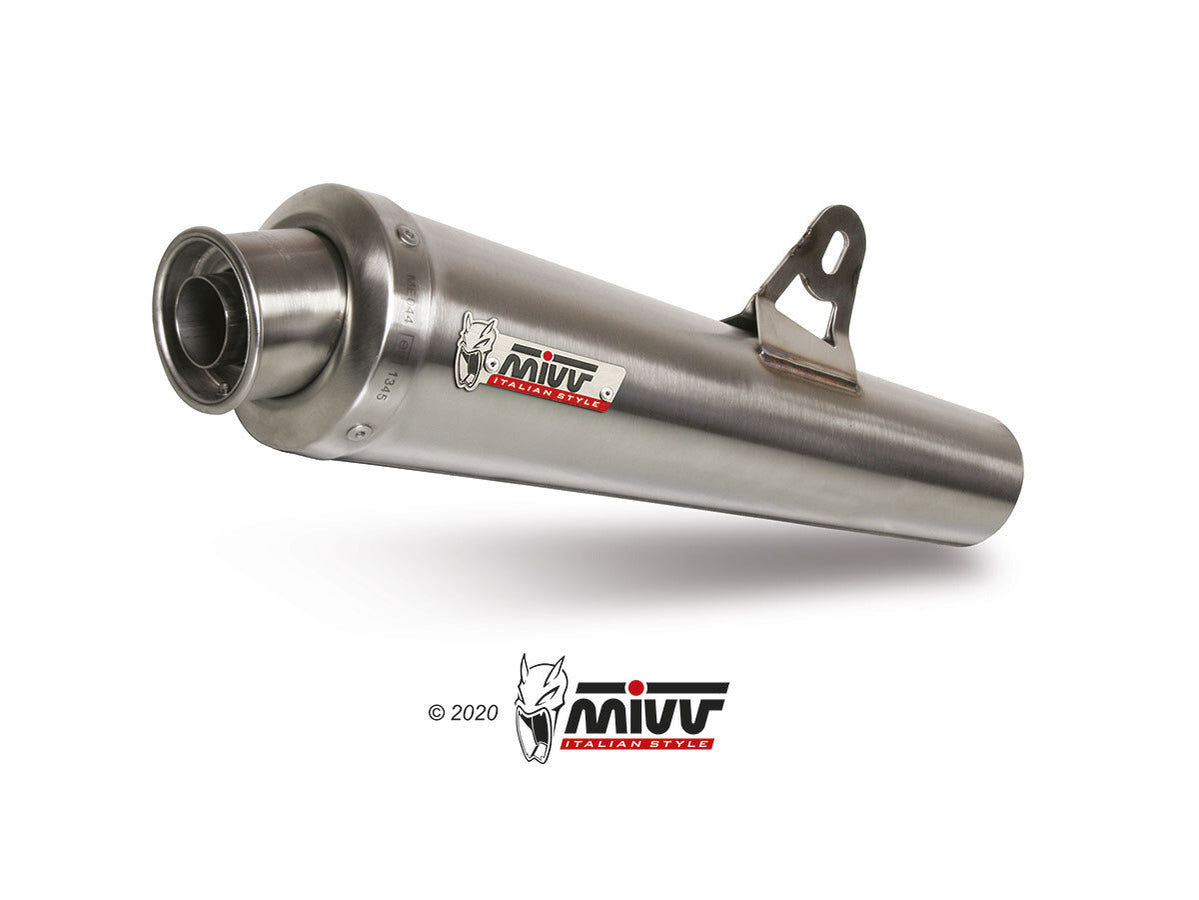 MIVV H.020 HONDA Hornet 600 ( 2003 / 06 ) Slip on Exhaust "X-Cone" (stainless steel; approved) – Accessories in the 2WheelsHero Motorcycle Aftermarket Accessories and Parts Online Shop