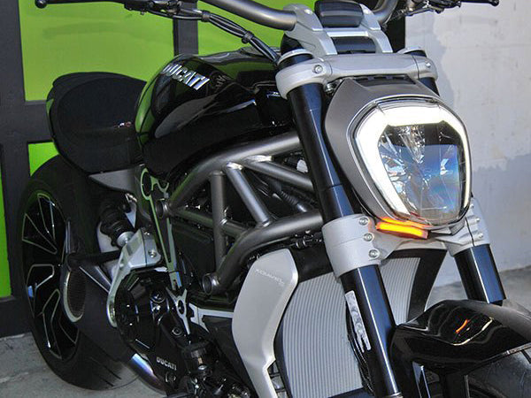 NEW RAGE CYCLES Ducati XDiavel LED Front Turn Signals – Accessories in the 2WheelsHero Motorcycle Aftermarket Accessories and Parts Online Shop