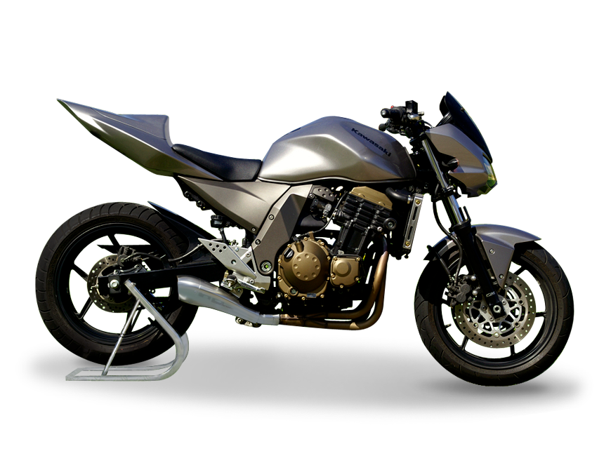 HP CORSE Kawasaki Z750 (04/06) Slip-on Exhaust "Hydroform Satin" (EU homologated) – Accessories in MotoDeal – Motorcycle Accessories and Parts Online Shop