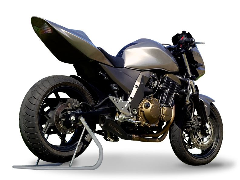 HP CORSE Kawasaki Z750 (04/06) Slip-on Exhaust "Hydroform Black" (EU homologated) – Accessories in MotoDeal – Motorcycle Accessories and Parts Online Shop