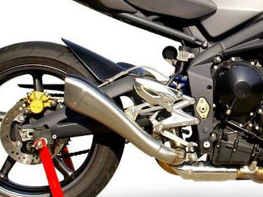 HP CORSE Triumph Street Triple (08/12) Slip-on Exhaust "Hydroform Satin" (EU homologated) – Accessories in MotoDeal – Motorcycle Accessories and Parts Online Shop