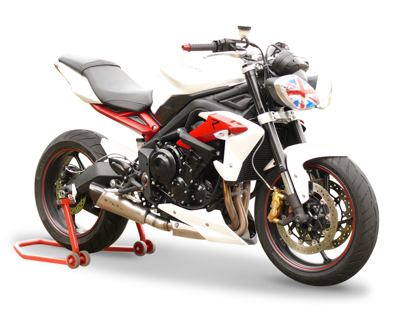 HP CORSE Triumph Street Triple (13/16) Slip-on Exhaust "Evoxtreme Satin" (EU homologated) – Accessories in MotoDeal – Motorcycle Accessories and Parts Online Shop