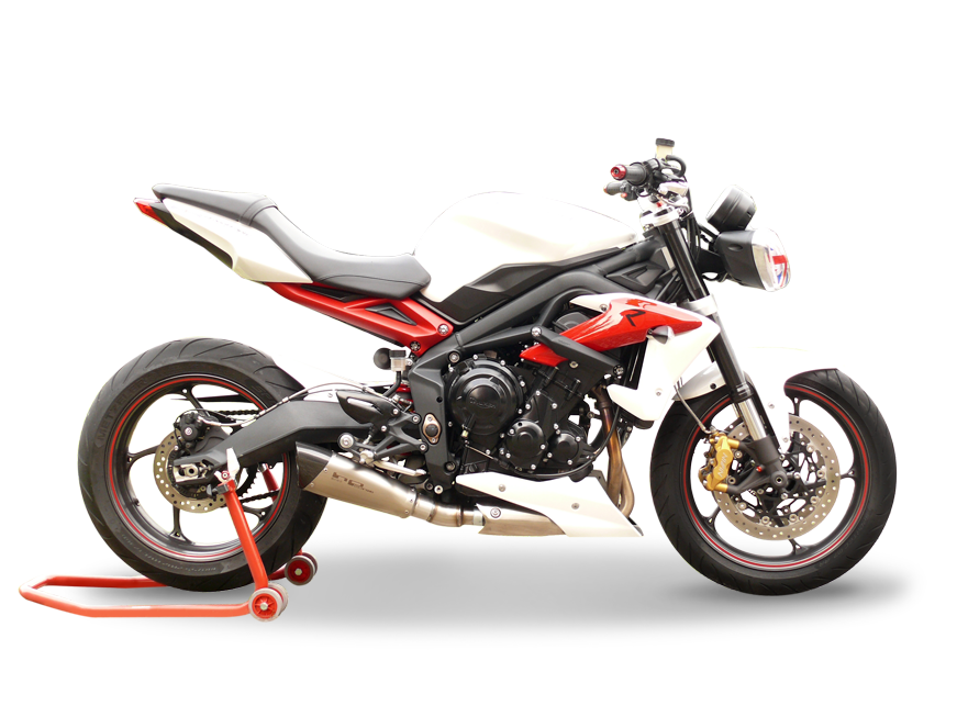 HP CORSE Triumph Street Triple (13/16) Slip-on Exhaust "Evoxtreme Satin" (EU homologated) – Accessories in MotoDeal – Motorcycle Accessories and Parts Online Shop