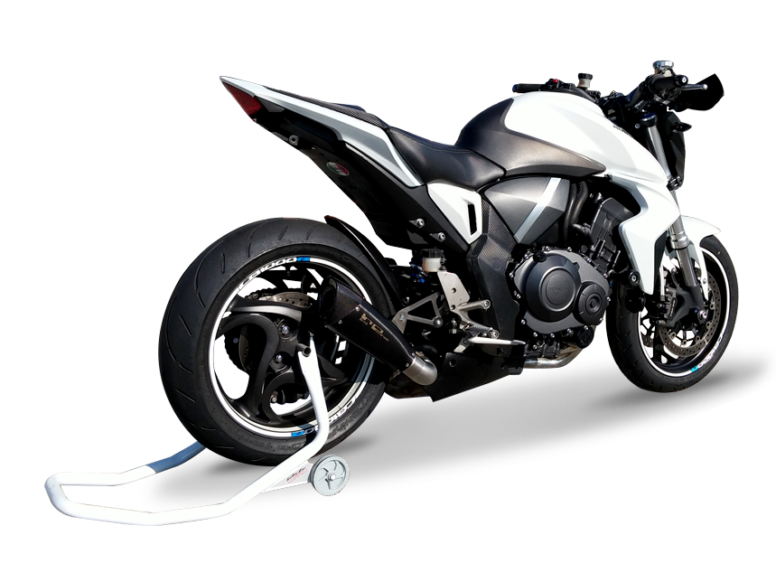 HP CORSE Honda CB1000R Slip-on Exhaust "Evoxtreme Black Single" (high position) – Accessories in MotoDeal – Motorcycle Accessories and Parts Online Shop