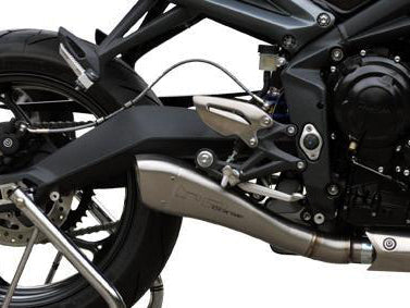 HP CORSE Triumph Street Triple (13/16) Slip-on Exhaust "Hydroform Satin" (EU homologated) – Accessories in MotoDeal – Motorcycle Accessories and Parts Online Shop