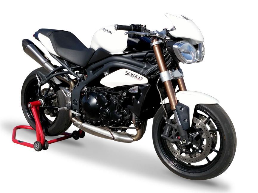 HP CORSE Triumph Speed Triple 1050 (11/15) Dual Slip-on Exhaust "Evoxtreme Satin" (EU homologated) – Accessories in MotoDeal – Motorcycle Accessories and Parts Online Shop