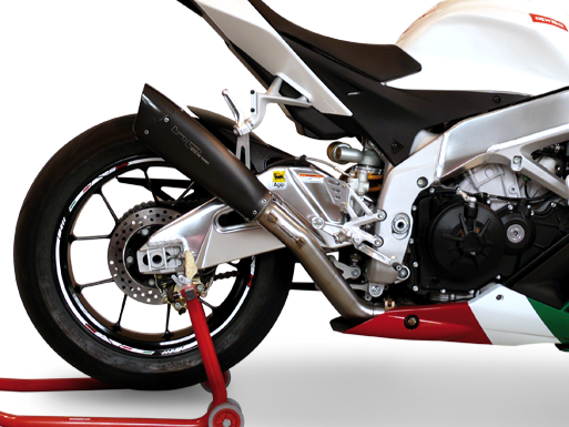 HP CORSE Aprilia RSV4 (09/14) Slip-on Exhaust "Evoxtreme 310 Black" (EU homologated)