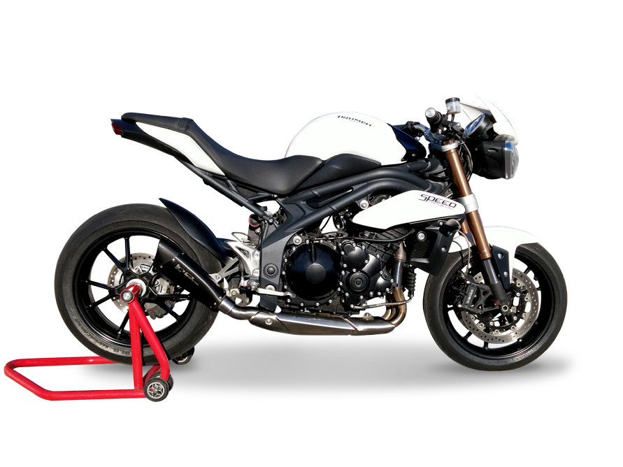 HP CORSE Triumph Speed Triple 1050 (11/15) Slip-on Exhaust "Evoxtreme Black" (EU homologated) – Accessories in MotoDeal – Motorcycle Accessories and Parts Online Shop