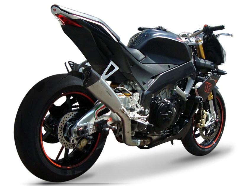 HP CORSE Aprilia Tuono V4 (11/14) Slip-on Exhaust "Evoxtreme 310 Satin" (EU homologated)