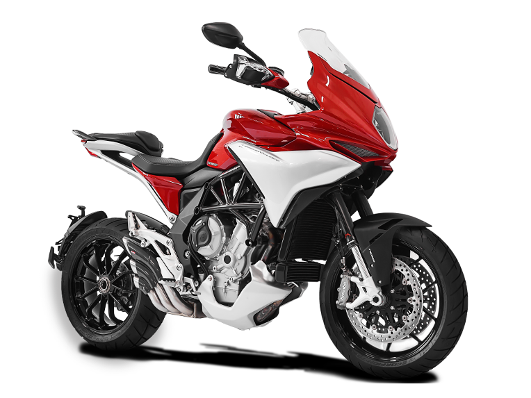 HP CORSE MV Agusta Turismo Veloce Slip-on Exhaust "HydroTre Satin" (EU homologated; with carbon cover)