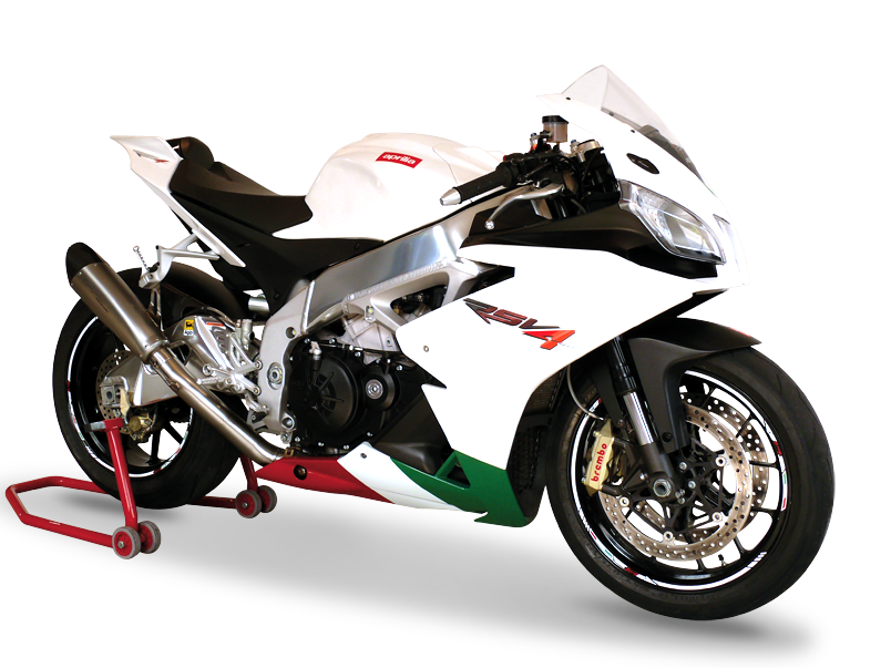 HP CORSE Aprilia RSV4 (09/14) Slip-on Exhaust "Evoxtreme 310 Satin" (EU homologated)