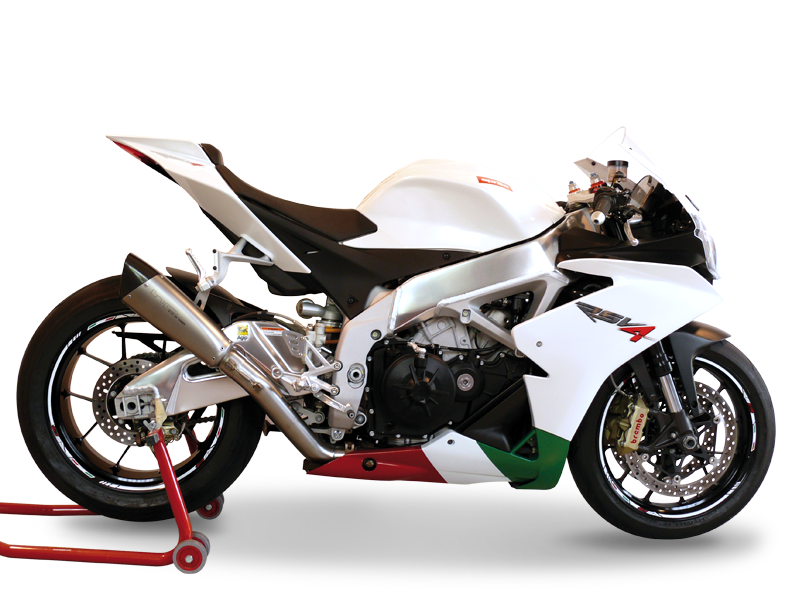 HP CORSE Aprilia RSV4 (09/14) Slip-on Exhaust "Evoxtreme 310 Satin" (EU homologated)