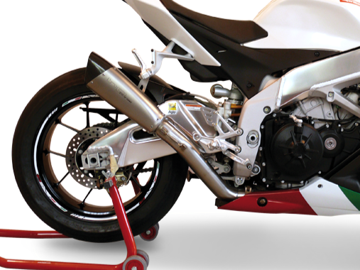 HP CORSE Aprilia RSV4 (09/14) Slip-on Exhaust "Evoxtreme 310 Satin" (EU homologated)