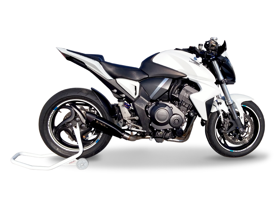 HP CORSE Honda CB1000R Slip-on Exhaust "Evoxtreme Black Single" (low position) – Accessories in MotoDeal – Motorcycle Accessories and Parts Online Shop