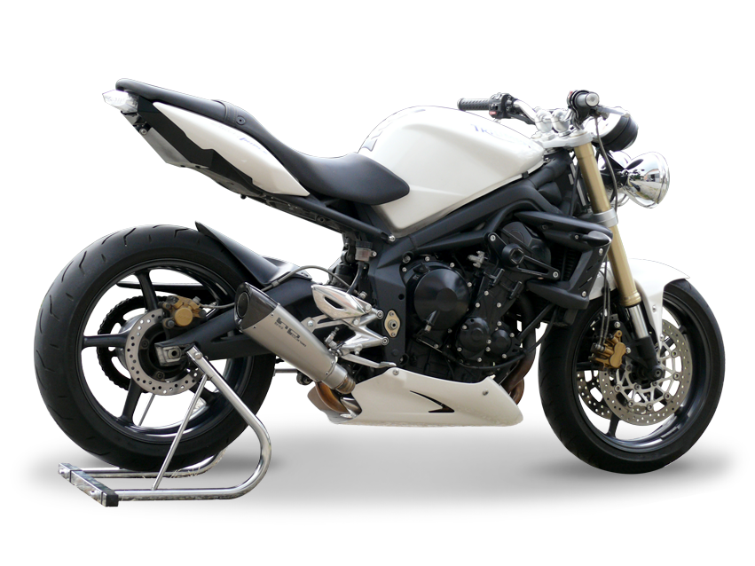 HP CORSE Triumph Street Triple (08/12) Slip-on Exhaust "Evoxtreme Satin" (EU homologated) – Accessories in MotoDeal – Motorcycle Accessories and Parts Online Shop