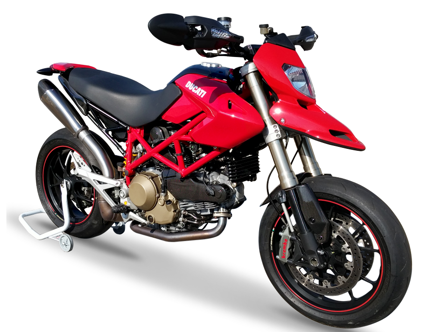 HP CORSE Ducati Hypermotard 1100 Slip-on Exhaust "Evoxtreme 310 Satin" (EU homologated)