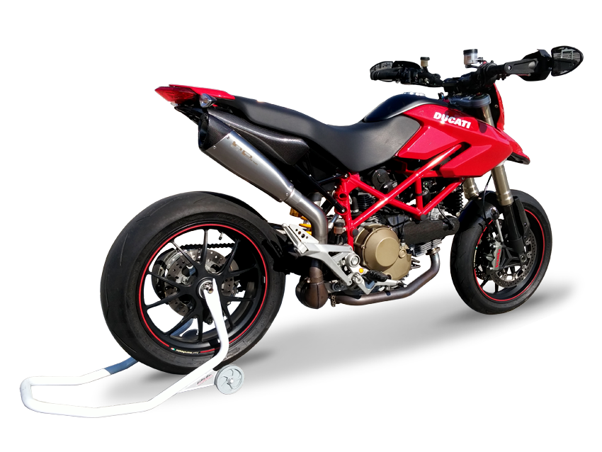 HP CORSE Ducati Hypermotard 1100 Slip-on Exhaust "Evoxtreme 310 Satin" (EU homologated)