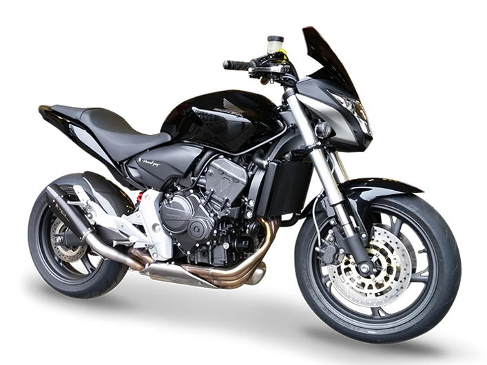 HP CORSE Honda CB600F Hornet (07/13) Slip-on Exhaust "Evoxtreme Black" (EU homologated) – Accessories in MotoDeal – Motorcycle Accessories and Parts Online Shop