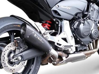 HP CORSE Honda CB600F Hornet (07/13) Slip-on Exhaust "Evoxtreme Black" (EU homologated) – Accessories in MotoDeal – Motorcycle Accessories and Parts Online Shop