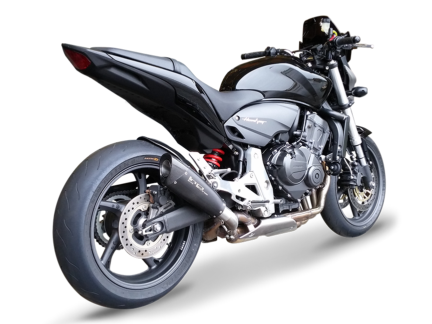 HP CORSE Honda CB600F Hornet (07/13) Slip-on Exhaust "Evoxtreme Black" (EU homologated) – Accessories in MotoDeal – Motorcycle Accessories and Parts Online Shop