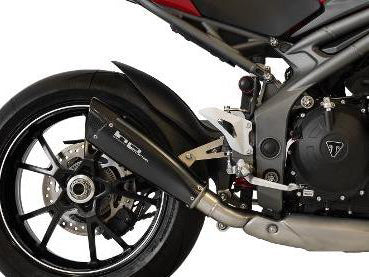 HP CORSE Triumph Speed Triple (16/17) Slip-on Exhaust "Evoxtreme Black" (racing) – Accessories in MotoDeal – Motorcycle Accessories and Parts Online Shop