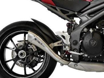 HP CORSE Triumph Speed Triple (16/17) Slip-on Exhaust "Hydroform Satin" (racing) – Accessories in MotoDeal – Motorcycle Accessories and Parts Online Shop