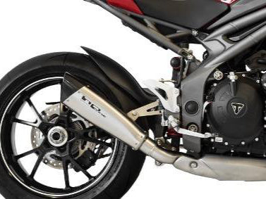 HP CORSE Triumph Speed Triple (16/17) Slip-on Exhaust "Evoxtreme Satin" (racing) – Accessories in MotoDeal – Motorcycle Accessories and Parts Online Shop