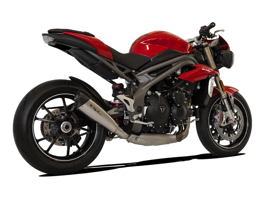 HP CORSE Triumph Speed Triple (16/17) Slip-on Exhaust "Evoxtreme Satin" (racing) – Accessories in MotoDeal – Motorcycle Accessories and Parts Online Shop