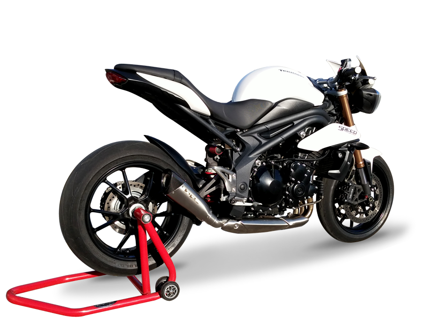 HP CORSE Triumph Speed Triple 1050 (11/15) Slip-on Exhaust "Evoxtreme Satin" (EU homologated) – Accessories in MotoDeal – Motorcycle Accessories and Parts Online Shop