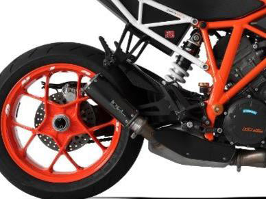 HP CORSE KTM 1290 Super Duke R (14/16) Slip-on Exhaust "GP-07 Black with Wire Mesh" (racing) – Accessories in MotoDeal – Motorcycle Accessories and Parts Online Shop