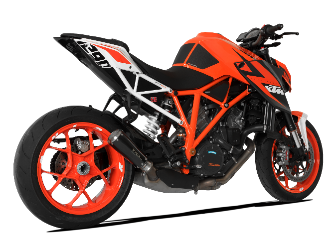 HP CORSE KTM 1290 Super Duke R (14/16) Slip-on Exhaust "GP-07 Black with Wire Mesh" (racing) – Accessories in MotoDeal – Motorcycle Accessories and Parts Online Shop