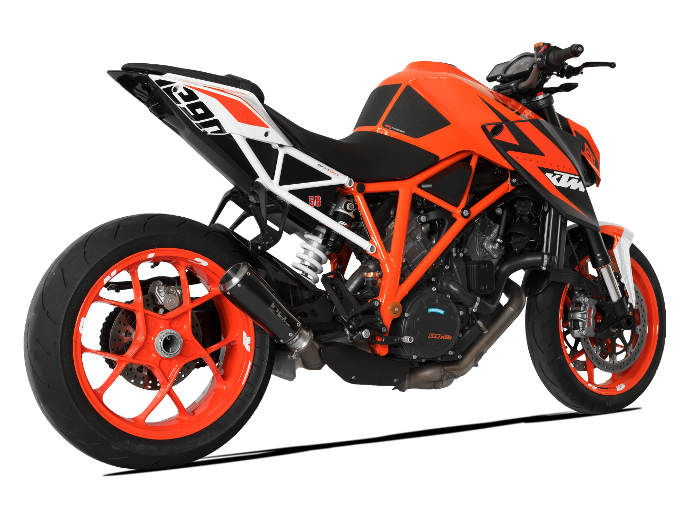 HP CORSE KTM 1290 Super Duke R (14/16) Slip-on Exhaust "GP-07 Black with Wire Mesh" (racing) – Accessories in MotoDeal – Motorcycle Accessories and Parts Online Shop