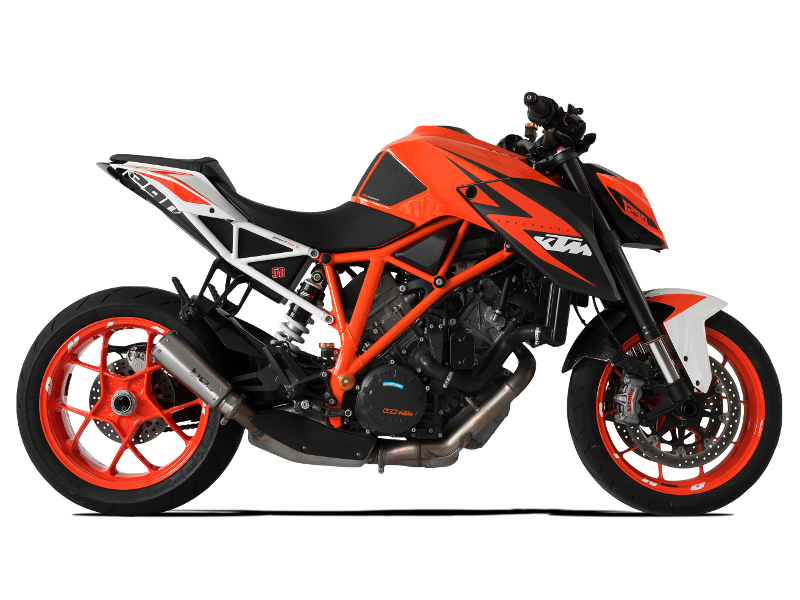 HP CORSE KTM 1290 Super Duke R (14/16) Slip-on Exhaust "GP-07 Satin with Wire Mesh" (racing) – Accessories in MotoDeal – Motorcycle Accessories and Parts Online Shop