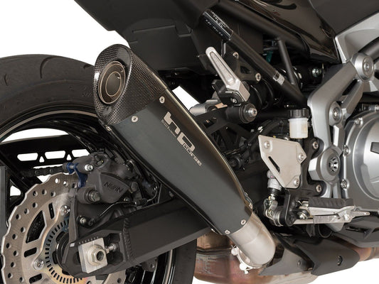 HP CORSE Kawasaki Z900 (17/19) Slip-on Exhaust "Evoxtreme Black" (EU homologated)