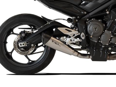 HP CORSE Triumph STREET TRIPLE 765 Slip-on Exhaust "Evoxtreme Satin 310 mm" (racing) – Accessories in MotoDeal – Motorcycle Accessories and Parts Online Shop