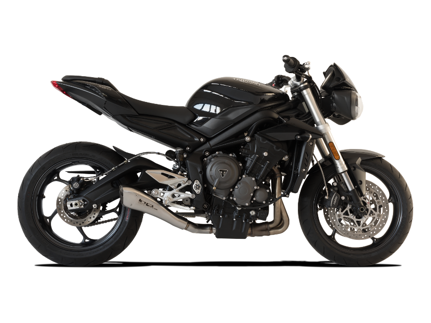 HP CORSE Triumph STREET TRIPLE 765 Slip-on Exhaust "Hydroform Satin" (racing) – Accessories in MotoDeal – Motorcycle Accessories and Parts Online Shop