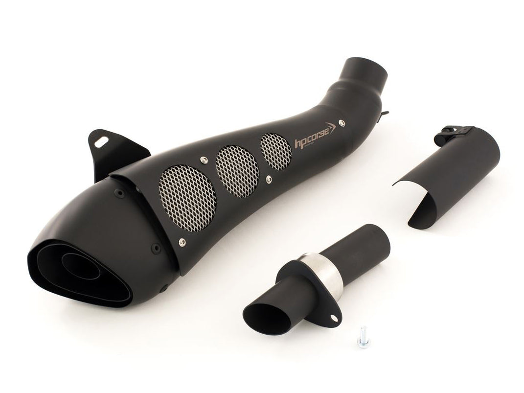 HP CORSE Ducati Scrambler 800 Slip-on Exhaust "Hydroform Black" (EU homologated)