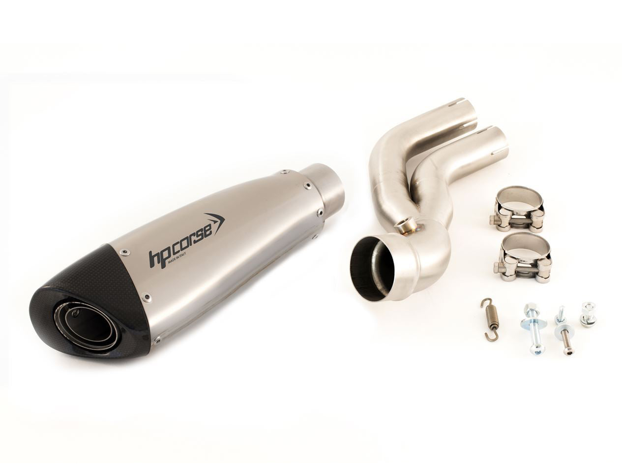 HP CORSE Honda CB1000R Slip-on Exhaust "Evoxtreme Satin Single" (low position) – Accessories in MotoDeal – Motorcycle Accessories and Parts Online Shop