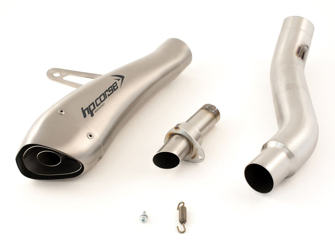 HP CORSE Kawasaki Z800/E Slip-on Exhaust "Hydroform Satin" (EU homologated) – Accessories in MotoDeal – Motorcycle Accessories and Parts Online Shop