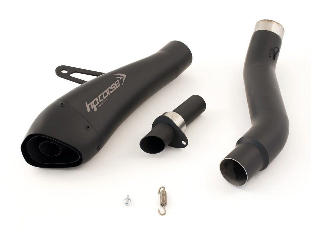 HP CORSE Kawasaki Z800/E Slip-on Exhaust "Hydroform Black" (EU homologated) – Accessories in MotoDeal – Motorcycle Accessories and Parts Online Shop