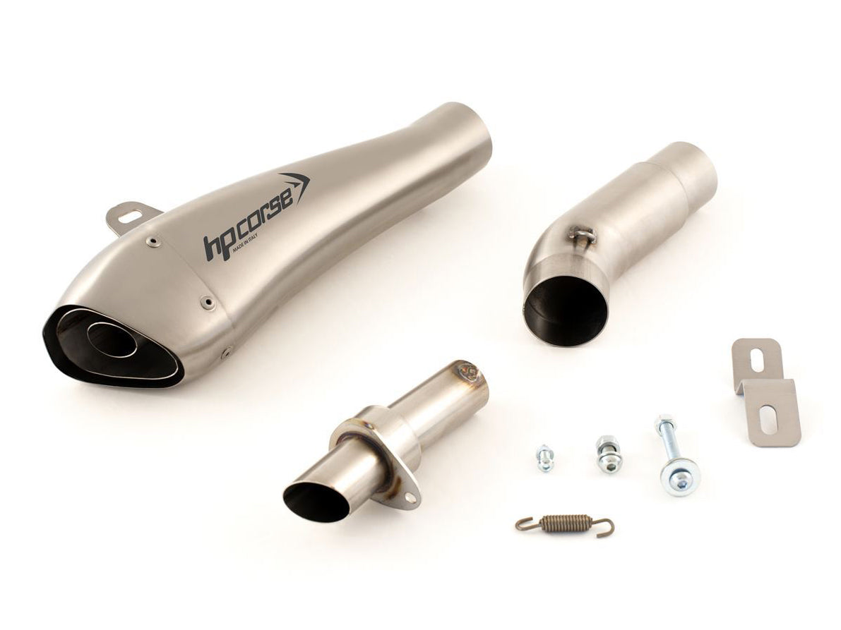 HP CORSE Kawasaki Z750 (07/12) Slip-on Exhaust "Hydroform Satin" (EU homologated) – Accessories in MotoDeal – Motorcycle Accessories and Parts Online Shop