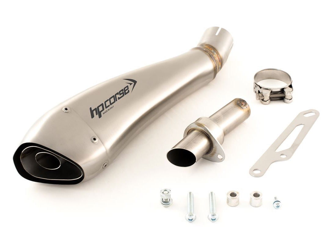 HP CORSE Kawasaki Z750 (04/06) Slip-on Exhaust "Hydroform Satin" (EU homologated) – Accessories in MotoDeal – Motorcycle Accessories and Parts Online Shop