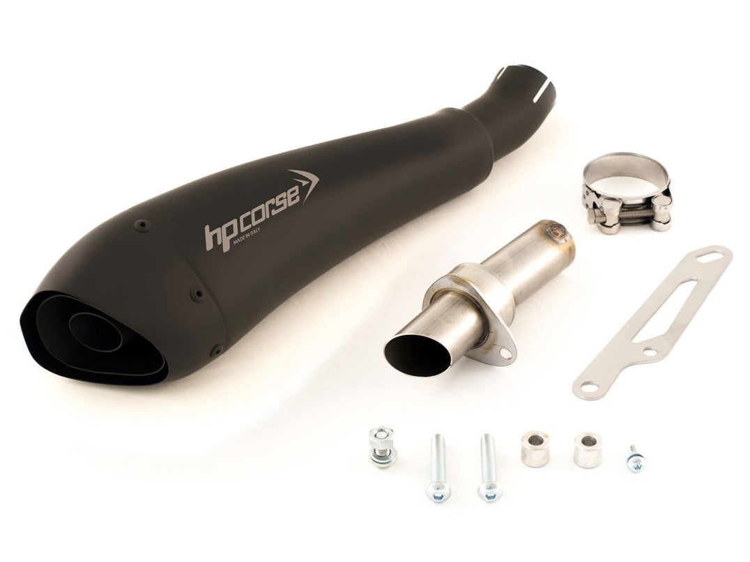 HP CORSE Kawasaki Z750 (04/06) Slip-on Exhaust "Hydroform Black" (EU homologated) – Accessories in MotoDeal – Motorcycle Accessories and Parts Online Shop